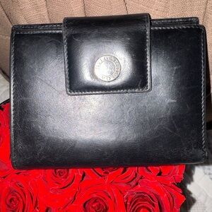 BVLGARI Black Leather Wallet | Made in Italy | Luxury Organizer